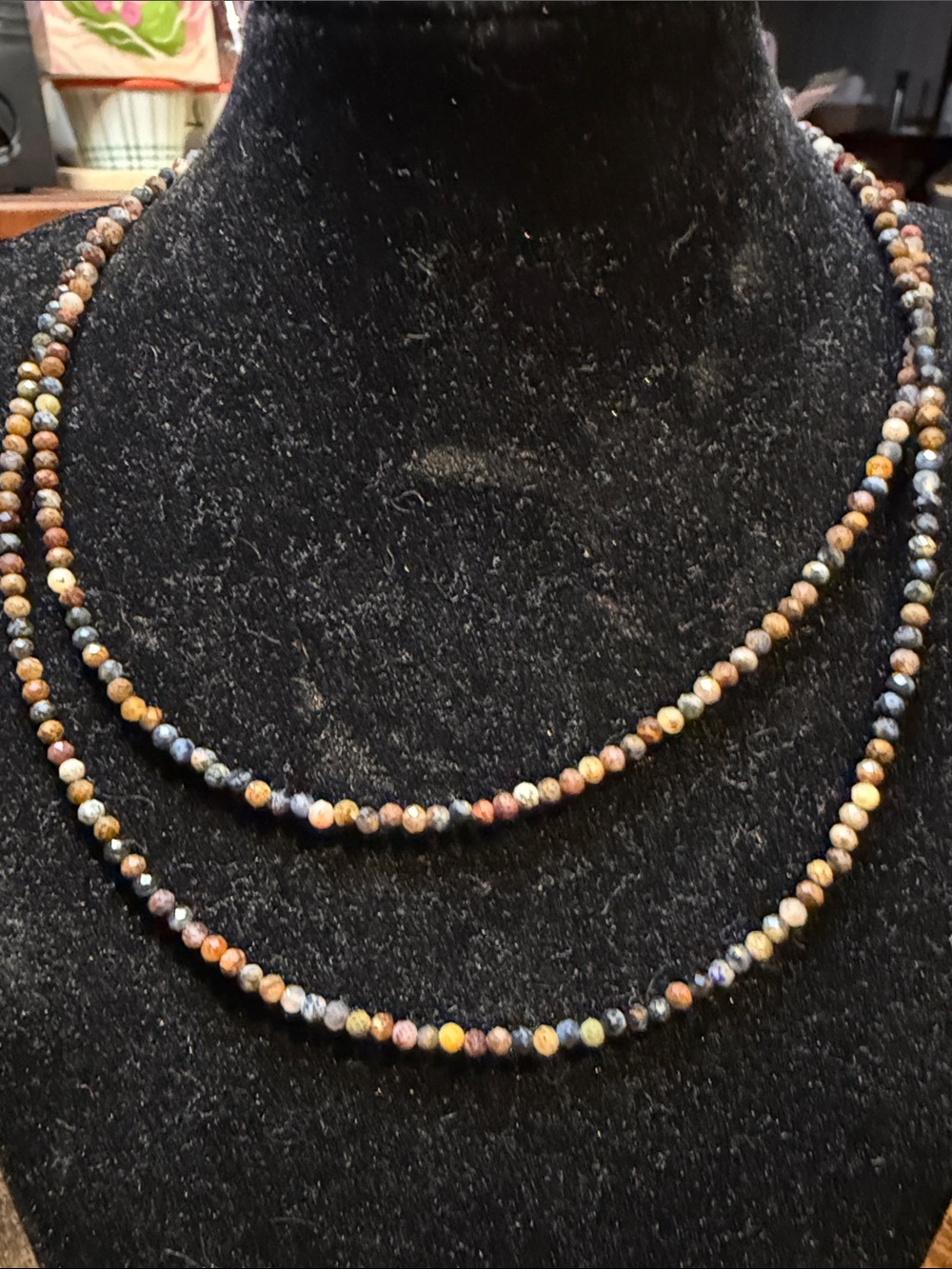 Layered Multicolor Beaded Necklace - Women Jewelry